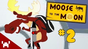 MOOSE TO THE MOON game